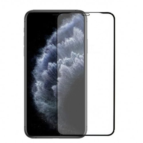 Devia iPhone 11 (6,1") 3D matt fekete előlapi üvegfólia + hátlapi fólia