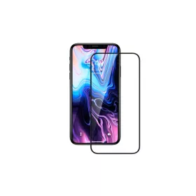   iPhone 12 Pro Max (6.7") előlapi üvegfólia + hátlapi fólia, 3D antibakteriális, fekete, Devia