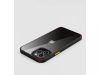 Devia Shark iPhone 12 Pro Max (6,7") átlátszó hátlap tok fekete kerettel