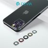 Devia iPhone 12 Mini (5,4") / iPhone 12 (6,1") színváltós kamera lencsevédő üvegfólia
