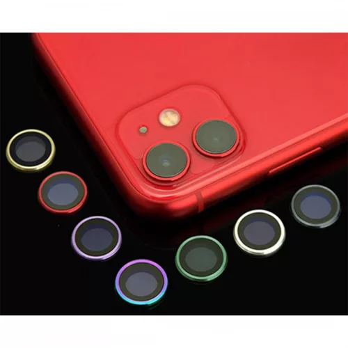 iPhone 12 Pro Max (6,7") kamera lencsevédő üvegfólia, arany, Devia