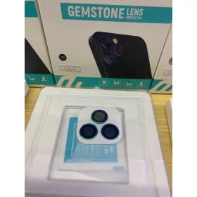   iPhone 12 Pro Max (6,7") kamera lencsevédő üvegfólia, színváltós, Devia