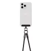Type-C - iPhone 8pin gyorstöltő adatkábel, nylon fonott, 1.2M, 27W, fekete, Devia 2in1