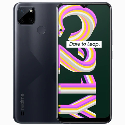 Realme C21-Y DS 3GB/32GB fekete (Cross Black) mobiltelefon