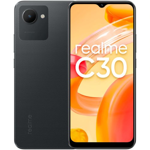 Realme C30 dual sim 3GB/32GB fekete (Denim Black) mobiltelefon