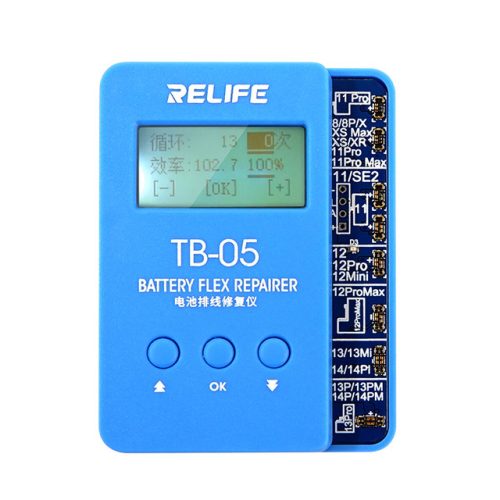 Akkumulátor javító eszköz, iPhone 8-14 Pro Max készülékekhez, Relife TB-05