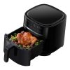 Xiaomi Mi Smart Air Fryer, forrólevegős sütő, 6L, 1500W, fekete (BHR6942EU)