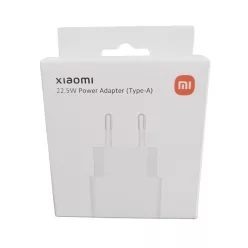   Xiaomi hálózati töltőfej 1xUSB, 22.5W, gyári, fehér, MDY-11-EP (csomagolt)