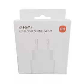   Xiaomi hálózati töltőfej 1xUSB, 22.5W, gyári, fehér, MDY-11-EP (csomagolt)