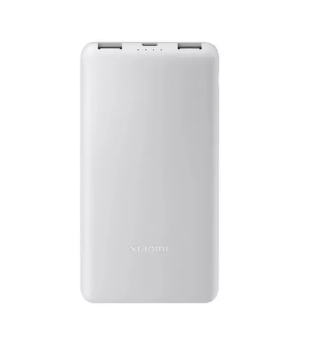 Xiaomi Power Bank, 2xUSB / 1xType-C, 10000 mAh / 22.5W / 5V 3A, világos szürke, BHR9350GL