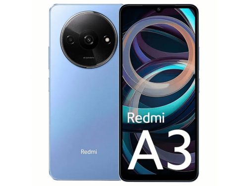 Xiaomi Redmi A3 mobiltelefon, 4GB/128GB, dual sim, kék (Star Blue)