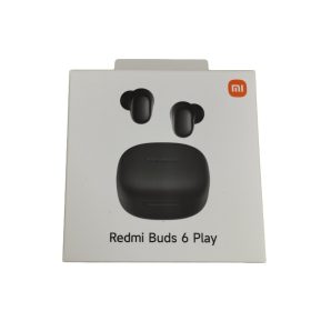   Stereo bluetooth headset vezeték nélküli töltőtokkal, TWS, fekete, Xiaomi Redmi Buds 6 Play