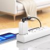 2in1 OTG adapter USB-A / USB-C - Lightning, fekete, Hoco UA17