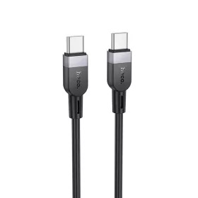   Type-C - Type-C gyorstöltő adatkábel, 3A / 60W, 2M, fekete, Hoco X109