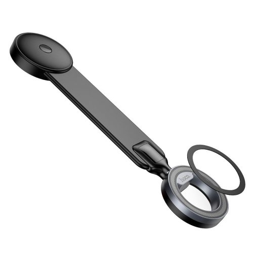 Műszerfalra helyezhető autós tartó, 360° fordítható, mágneses, fekete, Hoco H71