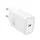 Univerzális hálózati gyors töltőfej, 1xType-C, PD3.0 / QC3.0 / 30W / 3A, fehér, Hoco N62 Gentle