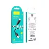 Type-C - iPhone 8pin gyorstöltő adatkábel, fehér, PD 27W, 1M, Hoco X124