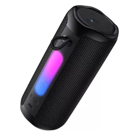 Bluetooth hangszóró, 8W, fekete, RGB led, Hoco HC50