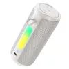 Bluetooth hangszóró, 8W, fehér, RGB led, Hoco HC50