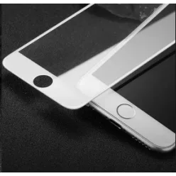   iPhone 6 Plus / 6S Plus (5,5") előlapi üvegfólia, 3D, fehér, ívelt, Joway BHM07