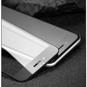   iPhone 6 Plus / 6S Plus (5,5") előlapi üvegfólia, 3D, fekete, ívelt, Joway BHM07