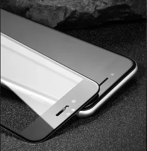 iPhone 6 Plus / 6S Plus (5,5") előlapi üvegfólia, 3D, fekete, ívelt, Joway BHM07
