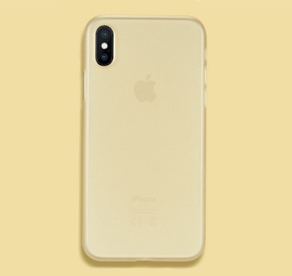 Joway BHK31 iPhone X / XS (5,8") arany matt TPU műanyag hátlaptok