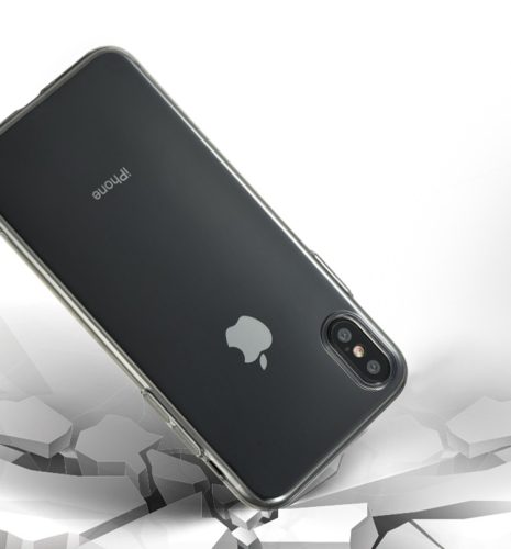 iPhone X / XS (5,8") hátlap tok, TPU tok, szürke, Joway BHK33