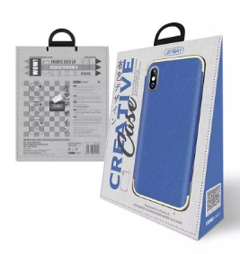 iPhone X / XS (5,8") hátlap tok, TPU tok, kék, Joway BHK39