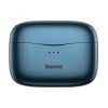 Stereo bluetooth headset vezeték nélküli töltőtokkal, TWS, zajszűrűvel, kék, Baseus Simu S2