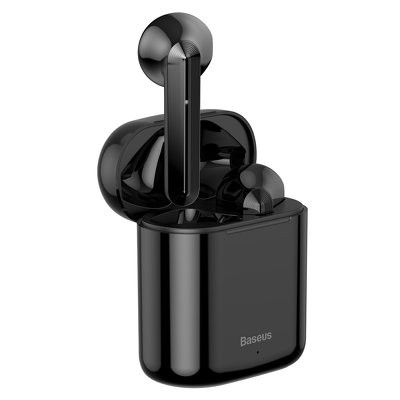 Baseus Encok W09 fekete stereo bluetooth headset fülhallgató