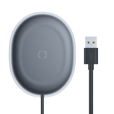 Baseus Jelly (WXGD-01) fekete vezeték nélküli (Wireless) töltő 2A 15W