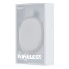 Baseus Jelly (WXGD-02) fehér vezeték nélküli (Wireless) töltő 2A 15W