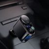 Baseus RH01 bluetooth FM transmitter fekete 3.4A