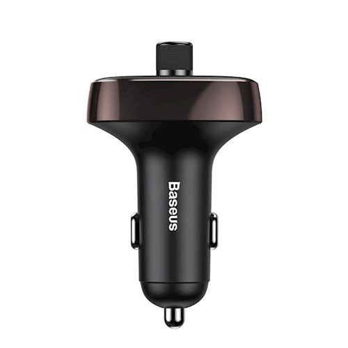 Baseus T-Type S-09 bluetooth FM transmitter barna (coffee) 3.4A