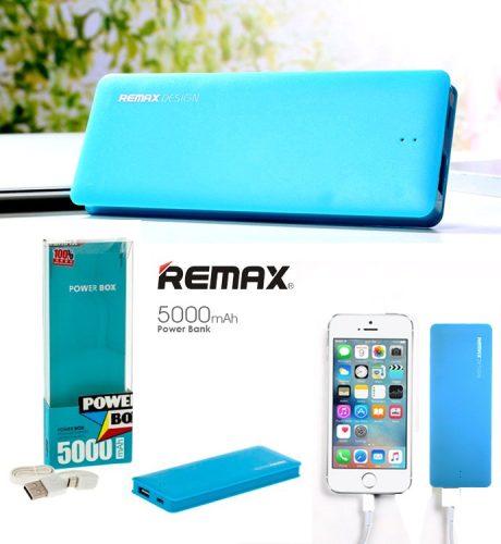 Remax Candy RM-TG5000 kék power bank 5000mAh