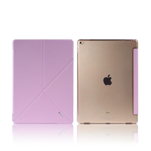 Remax PT-07 Transformer iPad Air 2 pink rózsaszín bőr tablet könytok