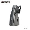 Remax RB-T6C fekete bluetooth headset szellőzőre csíptethető töltővel