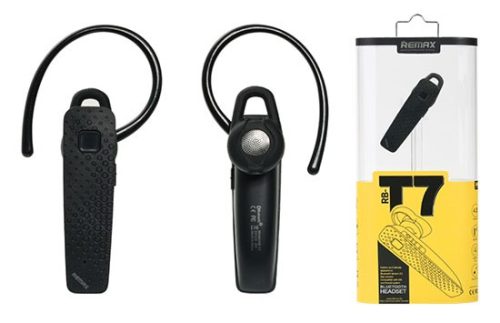 Remax RB-T7  fekete bluetooth headset