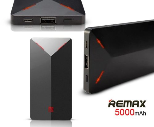 Remax Aliens RPP-20 fekete power bank 5000mAh