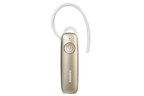 Remax RB-T8 arany bluetooth headset csomagolt