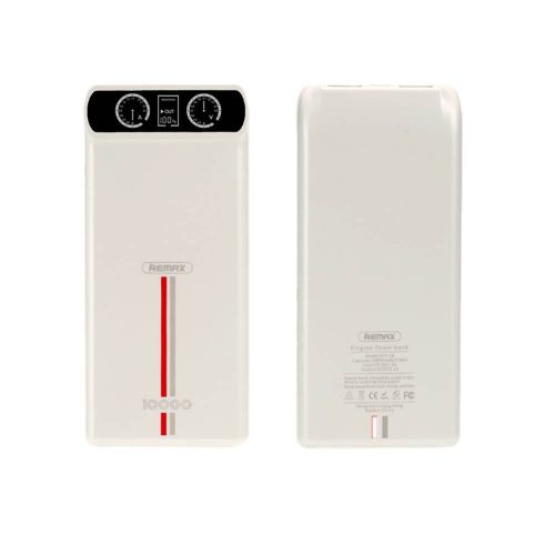 Remax RPP-18 fehér power bank 10000mAh