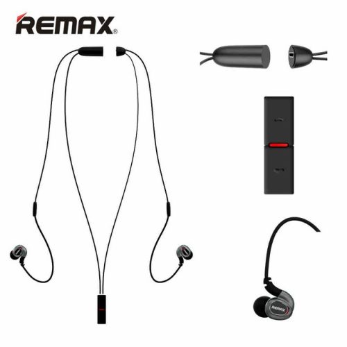 Remax RB-S8 fekete stereo sport bluetooth headset