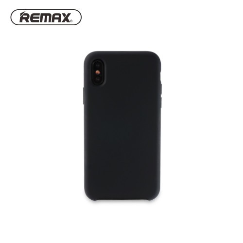 Remax RM-1613 iPhone 7 Plus iPhone 8 Plus (5,5") szilikon tok, hátlap tok, fekete, matt