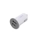 Szivartöltő fej, 2x USB, 2.1A, fehér, Remax 