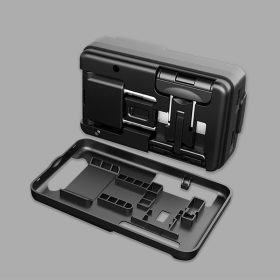   Remax RS-X1 fekete univerzális 2USB hálózati töltő adapter (EU/US/CN/AU)