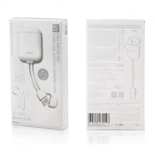 Apple AirPods töltő védőtok, fehér, Remax RC-A6