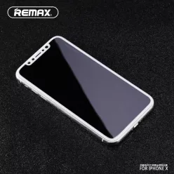   iPhone X / XS / 11 Pro (5,8") előlapi üvegfólia, 3D, fehér, Remax GL-04