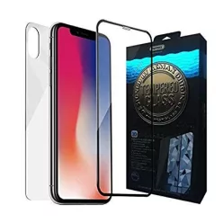  iPhone 7 Plus / 8 Plus (5,5") előlapi üvegfólia, 3D, fekete, Remax GL-04