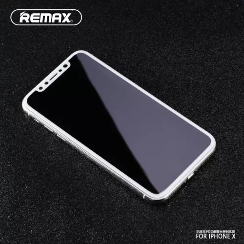iPhone 7 Plus / 8 Plus (5,5") előlapi üvegfólia, 3D, fehér, Remax GL-04